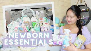 NEWBORN BABY ESSENTIALS HAUL  Shopee amp SM  Philippines [upl. by Elrak795]