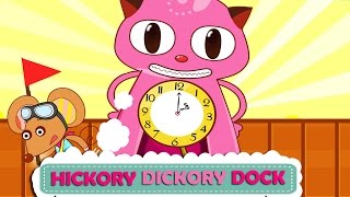 Hickory Dickory Dock Kids Songs  Nursery Rhyme and Lyrics [upl. by Mya]