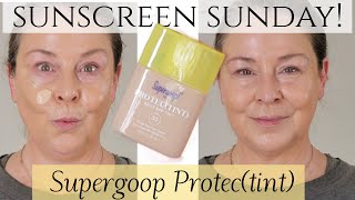 New Supergoop Protectint  Sunscreen Sunday Tinted SPF 50  14 Shades  MineralChemical Hybrid [upl. by Katlaps185]