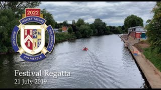 Worcester Regatta in aid of Festival 2022 [upl. by Dimitri]