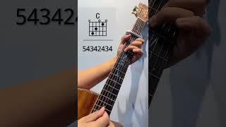 Chord Finger picking guitar [upl. by Anaitak]