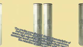 DuPont NF270 40034 nanofiltration membrane [upl. by Annaul]