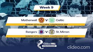 Motherwell Vs Celtic And Rangers Vs St Mirren Clyde 1 Radio [upl. by Baram]