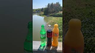 Coca vs Sprite vs Mentos Experiment [upl. by Bibby564]