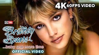 Britney Spears  Baby One More Time Official 4K 60FPS Video [upl. by Girhiny]