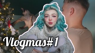 🎄DEKORUJĘ NASZ POKÓJ na ŚWIĘTA✨🎁  VLOGMAS1 [upl. by Christoffer]