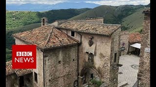 Reviving Italys ghost towns with an unusual hotel  BBC News [upl. by Diann]