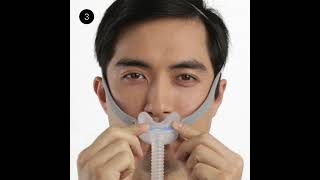 ResMed AirFit N30 for AirMini  How to Fit Your Nasal Cradle CPAP Mask [upl. by Edd809]