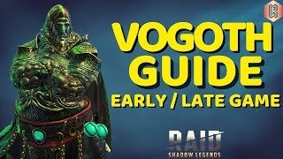 BEST Vogoth Tank Build  Masteries for Early  Late Game  Raid Shadow Legends [upl. by Codee415]