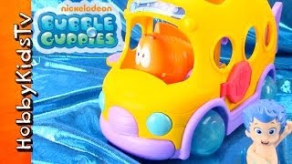 Bubble Guppies SwimSational School Bus Toy Review by HobbyKidsTV [upl. by Ojela]