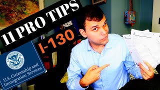 I130 petition for alien relative  11 Pro Lawyer Tips for When You Insist on DIY for form I 130 [upl. by Ahsinel]