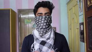 How To Tie Shemagh As Bandit Mask [upl. by Toomin]