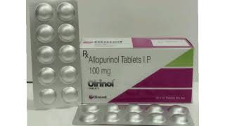 Oirinoi Tablets Allopurinol Tablets IP 100 mg [upl. by Tumer]