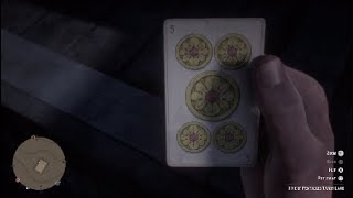 Five of Pentacles Tarot Card Location  Red Dead Online [upl. by Nitram]