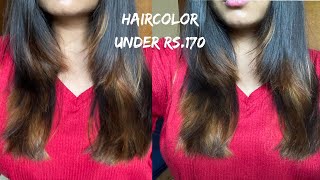 Haircolor at home under Rs170💁‍♀️ Trying STREAX Soft Blonde ultrahighlights✨ [upl. by Sheridan]