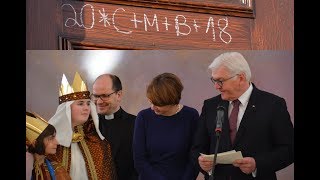 Sternsinger beim Bundespräsidenten 20CMB18 [upl. by Feriga449]