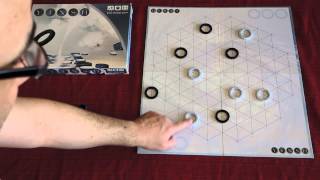 YINSH Board Game Quick Walkthrough w Doron [upl. by Ordnaxela]