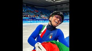 Olimpiadi invernali Pechino 2022Arianna fontana oro finale 500 metri short trackè leggenda [upl. by Oetsira205]