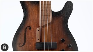 CORT FRETLESS BASS  Artisan B4FL MHPZ [upl. by Errick847]