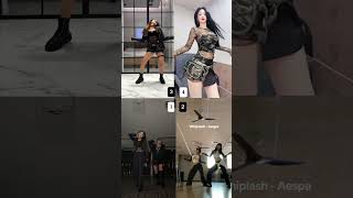 Who Won Whiplash Dance Challenge aespa dancechallenge dancevideo trending fyp [upl. by Sayles]