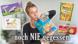 XXL TASTE TEST 😱 ich teste Sachen die ich noch NIE GEGESSEN habe ‼️🍫🍪 [upl. by Sallyanne]