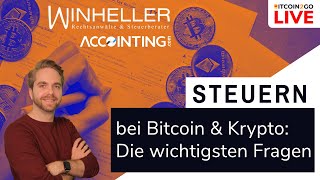 BITCOIN STEUERN  ALLE FRAGEN RUND UM DEINE STEUERERKLÄRUNG  AMA [upl. by Clio724]