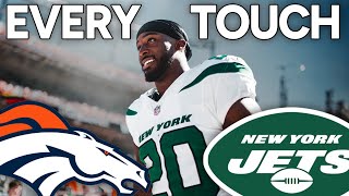 Breece Hall EVERY TOUCH  Week 5  New York Jets vs Denver Broncos Highlights [upl. by Florida306]