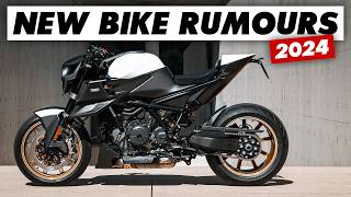 12 Exciting New Motorcycle Rumours For 2024 Honda Triumph Yamaha Enfield [upl. by Brandes]