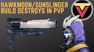 My HawkmoonGunslinger Build DESTROYS in PVP [upl. by Anelrihs]