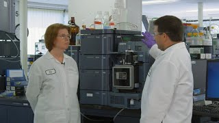 How do you analyze basic analytes at basic pH using LCMSMS ES  Trust Your Science 15 [upl. by Annekahs]