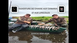 OUVERTURE CHASSE AUX CANARDS ET AUX LIMICOLES SAISON 20242025 [upl. by Corri]