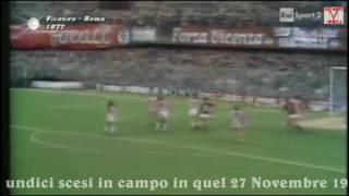 40 anni di Real Vicenza  Quel mitico Vicenza Roma 43 del 27 Novembre 1977 [upl. by Nylaj91]