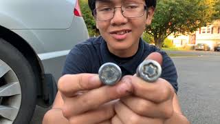 Lost Lug Nuts Key How To Remove Wheel Locks Without Special Tool  How Does Tire AntiTheft Work [upl. by Leupold]