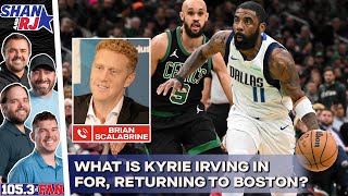 Brian Scalabrine On MavsCeltics Keys Kyrie Boston Bitterness Kyries Transformation  Shan amp RJ [upl. by Letnom132]