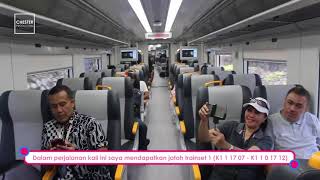 Naik Kereta Bandara Railink Soetta Hari Pertama [upl. by Toddie301]