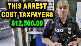 Police Make Unlawful Arrest at Post Office City Settles Lawsuit for 12K [upl. by Yderf]