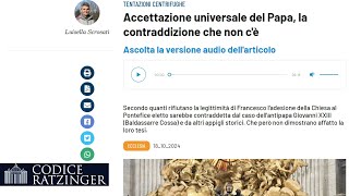 Scrosati la conosci la Universi D Gregis I cardinali devono far rispettare i diritti della Sede [upl. by Yoko]