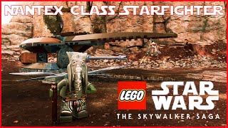 LEGO Star Wars The Skywalker Saga Nantex Class Starfighter Unlock and Gameplay [upl. by Ardnahcal77]