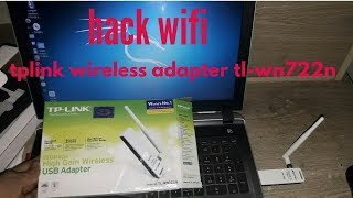 TP link TL WN722N Usb Wifi adapter hack any wifi in kali linux [upl. by Ttekcirc]