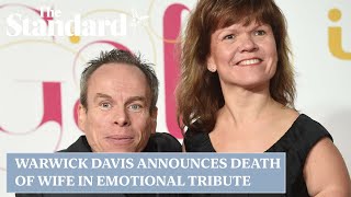 Warwick Davis pays tribute to wife Samantha as he announces her death [upl. by Tugman]