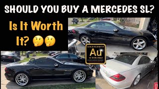 SHOULD YOU BUY A MERCEDES SL R230 SHOULD YOU KEEP IT STOCK SL500 SL55 SL600 SL63 SL350 SL65 [upl. by Troyes]