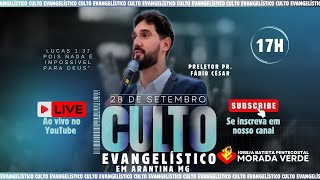 CULTO EVANGELÍSTICO EM ARANTINA MG [upl. by Aidnyl]