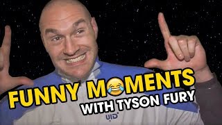 Tyson Fury  FUNNIEST MOMENTS from the GYPSY KING of Comedy [upl. by Brookes716]