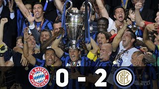 Bayern Munich vs Inter Milan 02 UCL Final Highlights 2010 [upl. by Zerep]