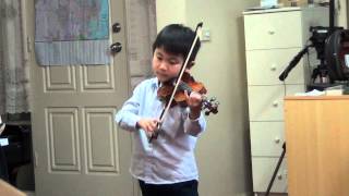 Violin Boy Paganini  Christian Li Aged 6 [upl. by Mignon]