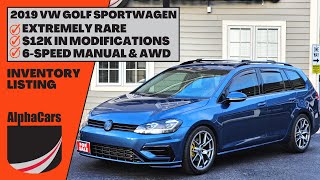 Ultra Rare VW Golf SportWagen 4Motion 6Speed w 12K in Mods  An Enthusiasts Dream [upl. by Nelan207]