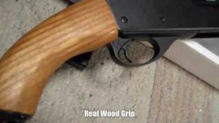 Sawedoff shotgun Full Metal BodyReal Wood Grip [upl. by Novaat419]