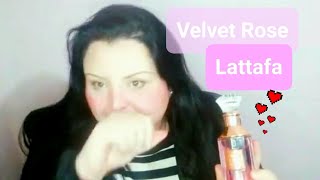 Resenha Velvet Rose  Lattafa [upl. by Hsetirp]