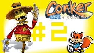 Conker Live amp Reloaded  Part 2 Weapons [upl. by Ivanah116]