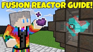 How to build a Fusion Reactor amp Make Antimatter  Mekanism Guide [upl. by Reina]